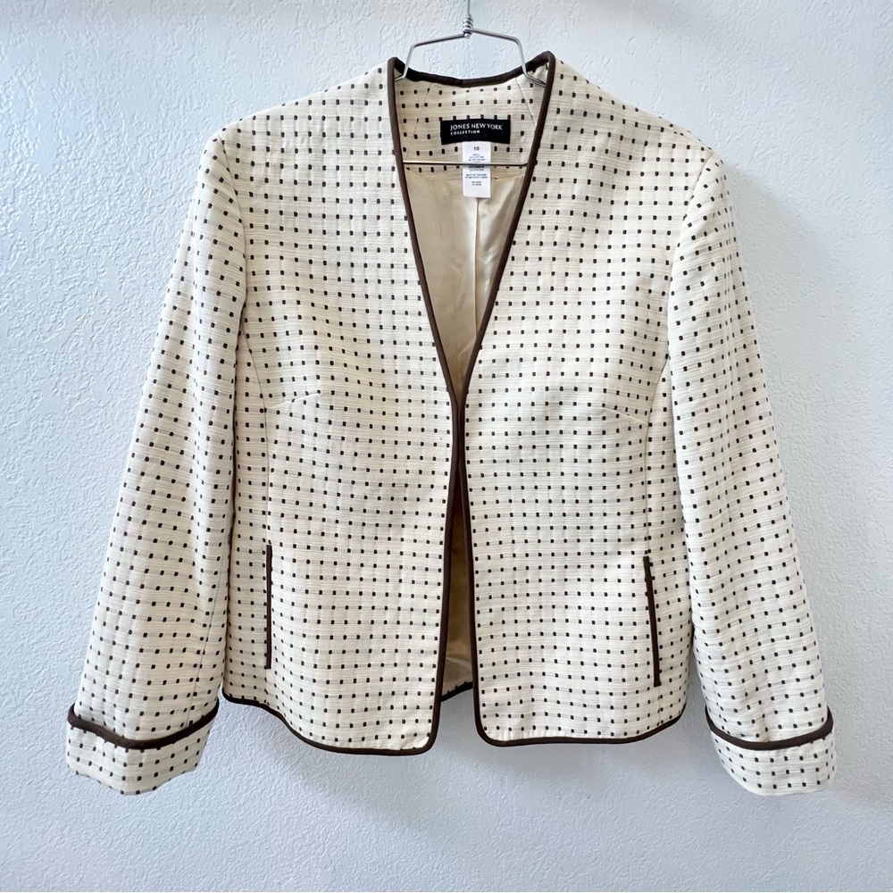 Jones New York Women’s Patterned Blazer